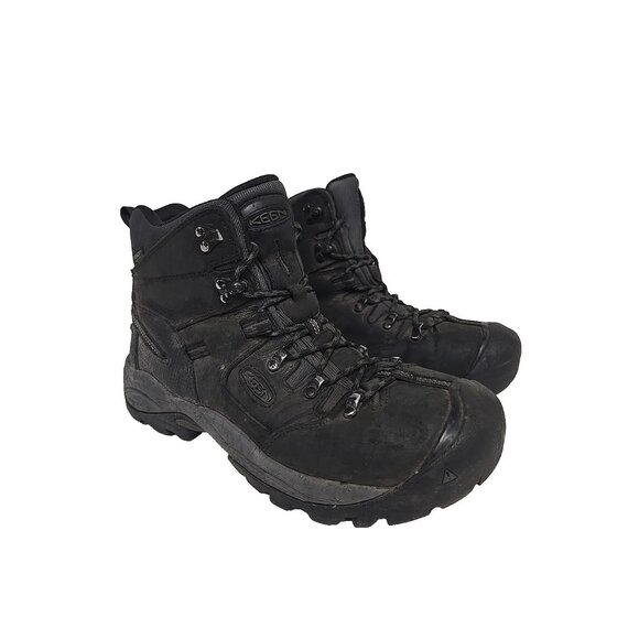 Keen Utility Men's Pittsburgh Energy Waterproof Work Hiker Black Size 10.5D